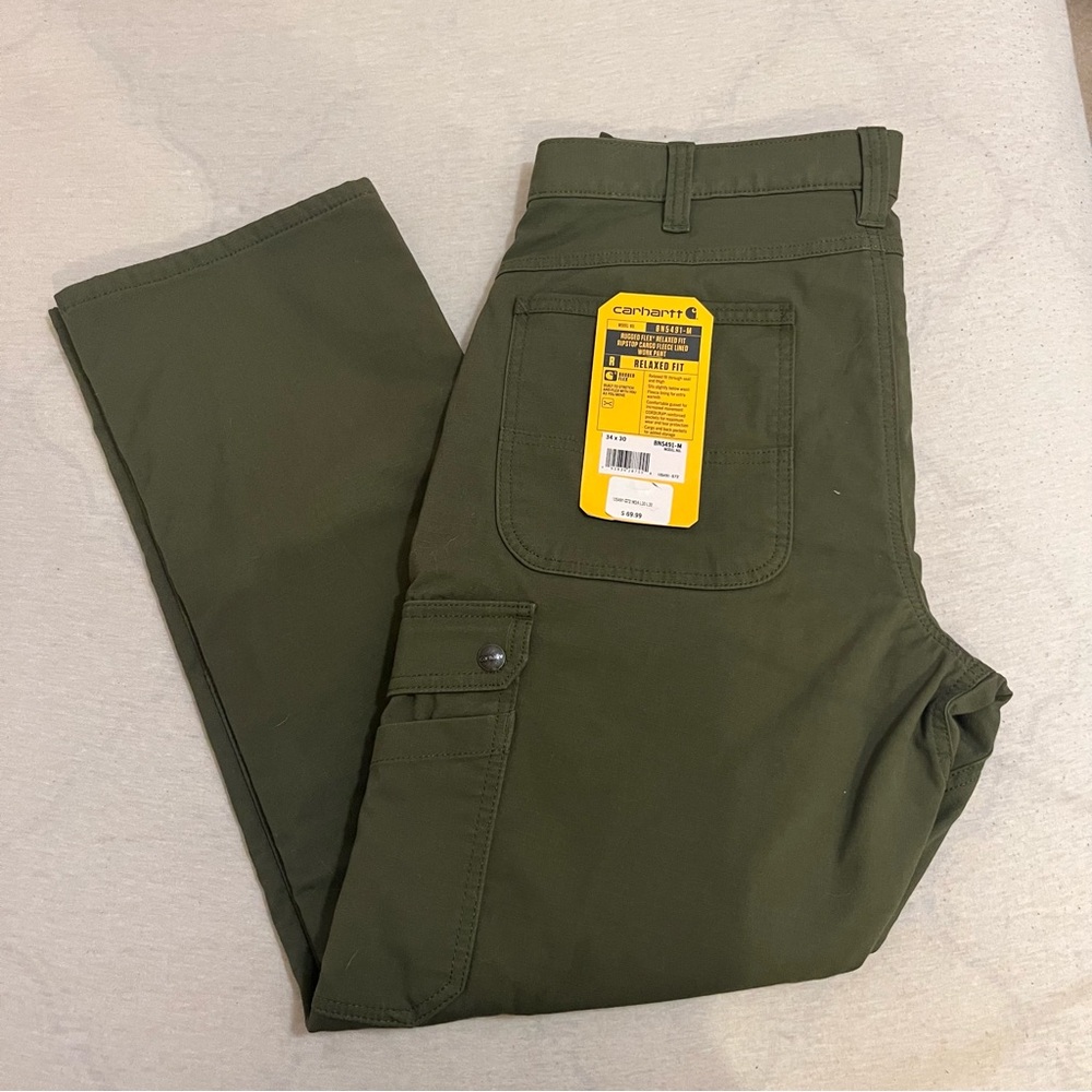 Carhartt Rugged Flex Fleece Lined Cargo Workpant